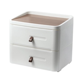 PUCHIKA Nachttisch im japanischen Stil mit...